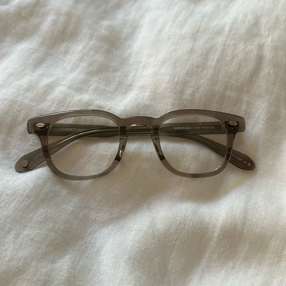 Garrett Leight Sherwood Glasses in Sold Out CLCR Colorway | Optical